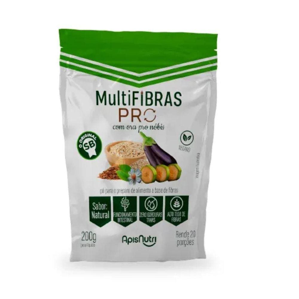 Multifibras Pro Sabor Natural Zero Gordura Trans 200Gr