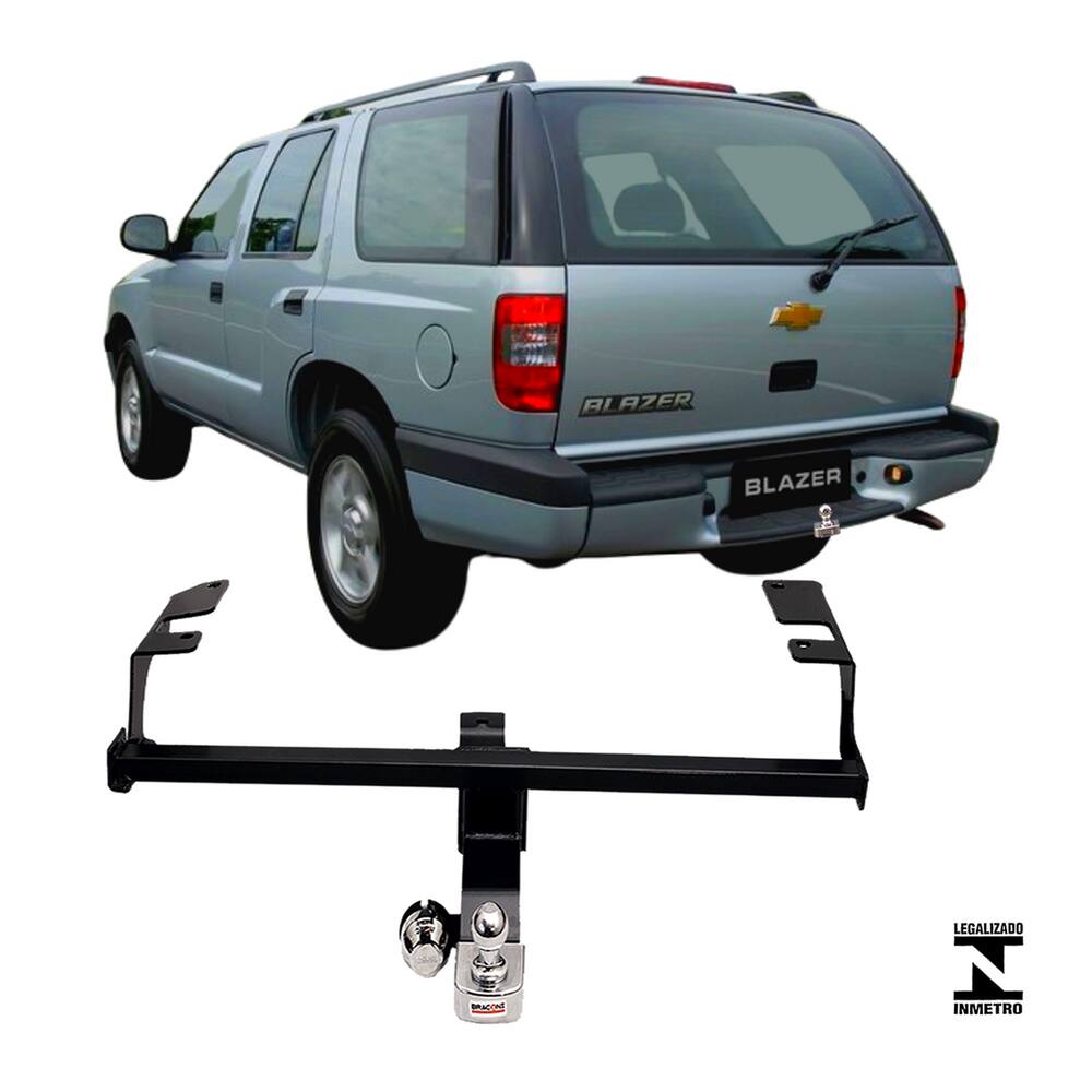 Engate Reboque Rabicho Fixo Blazer 2001 a 2010 1000Kg