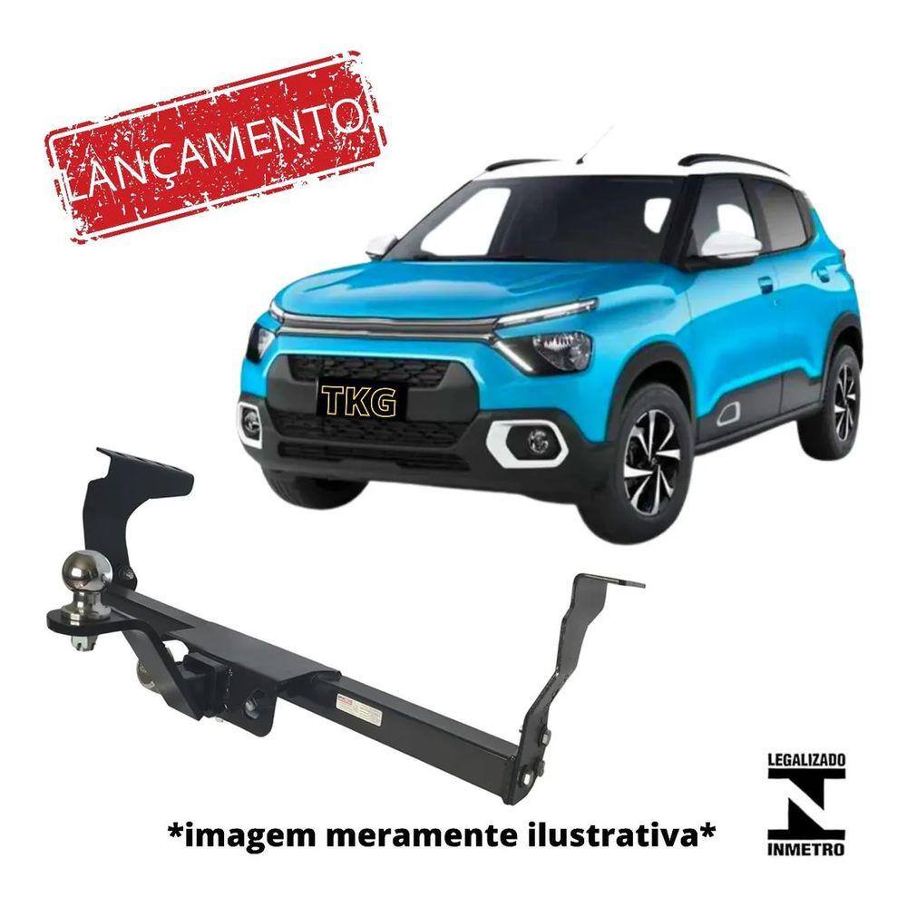 Engate Reboque Rabicho Fixo Citroen C3 2023 500Kg