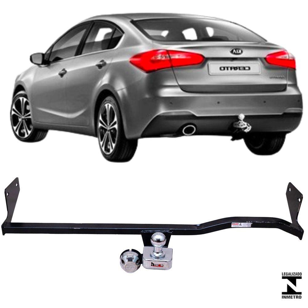 Engate Reboque Rabicho Fixo Kia Cerato 2014 a 2017 450Kg