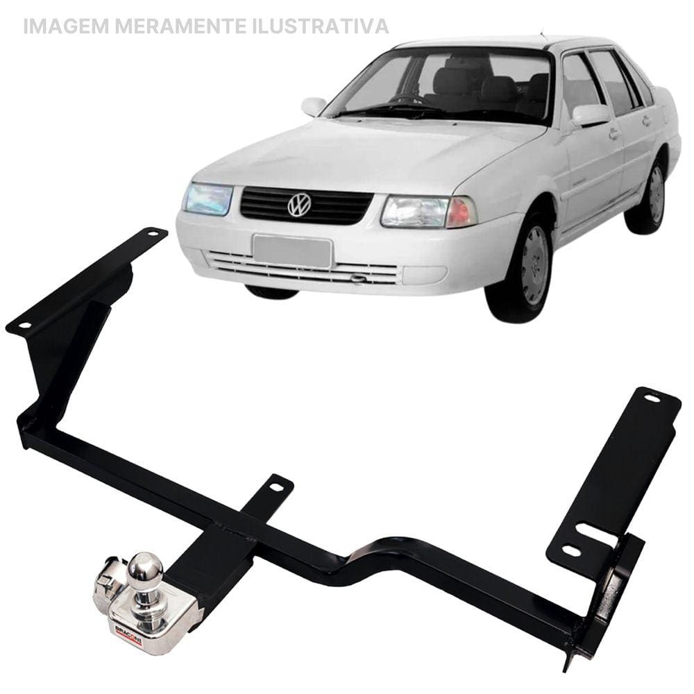 Engate Reboque Rabicho Fixo Santana 1991 a 1997 450Kg