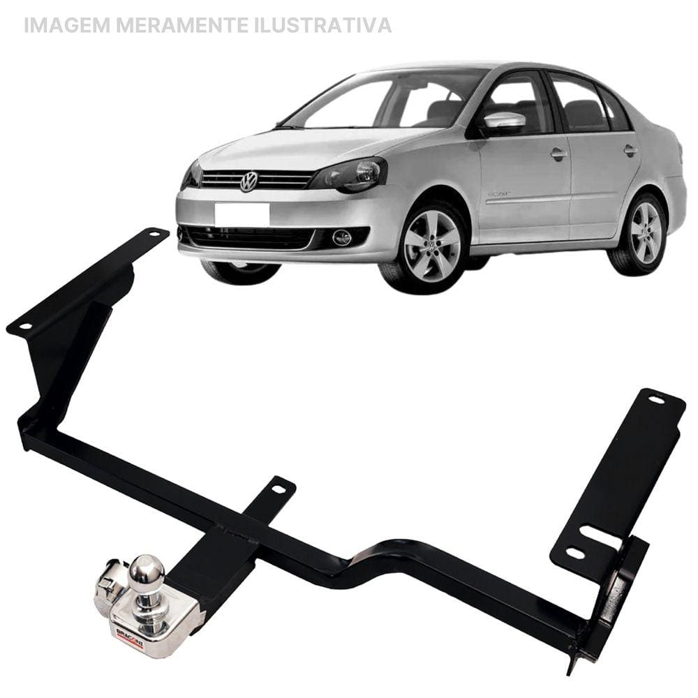 Engate Reboque Rabicho Fixo Polo Sedan 2002 a 2015 450Kg