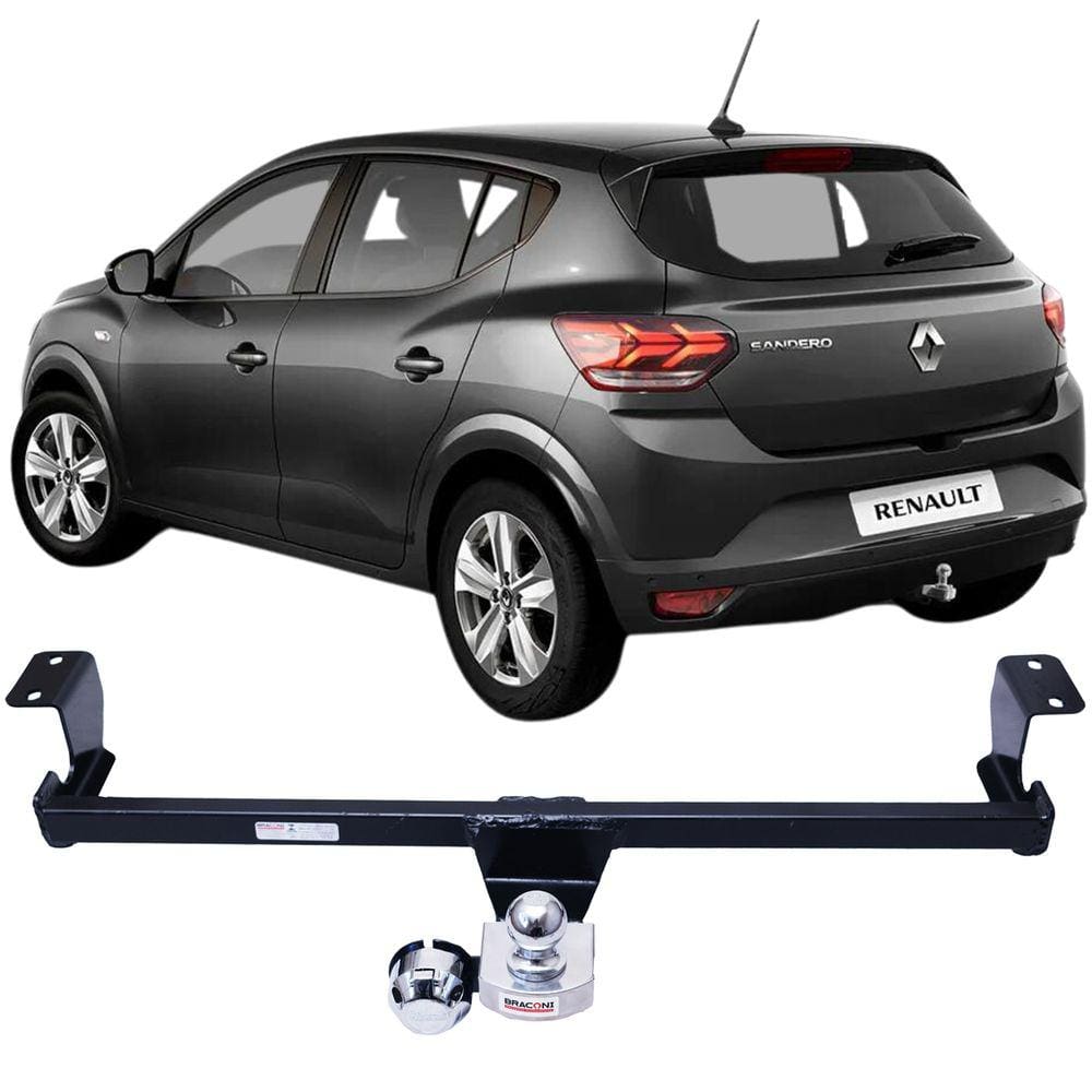 Engate Reboque Rabicho Fixo Sandero 2020 a 2023 450Kg