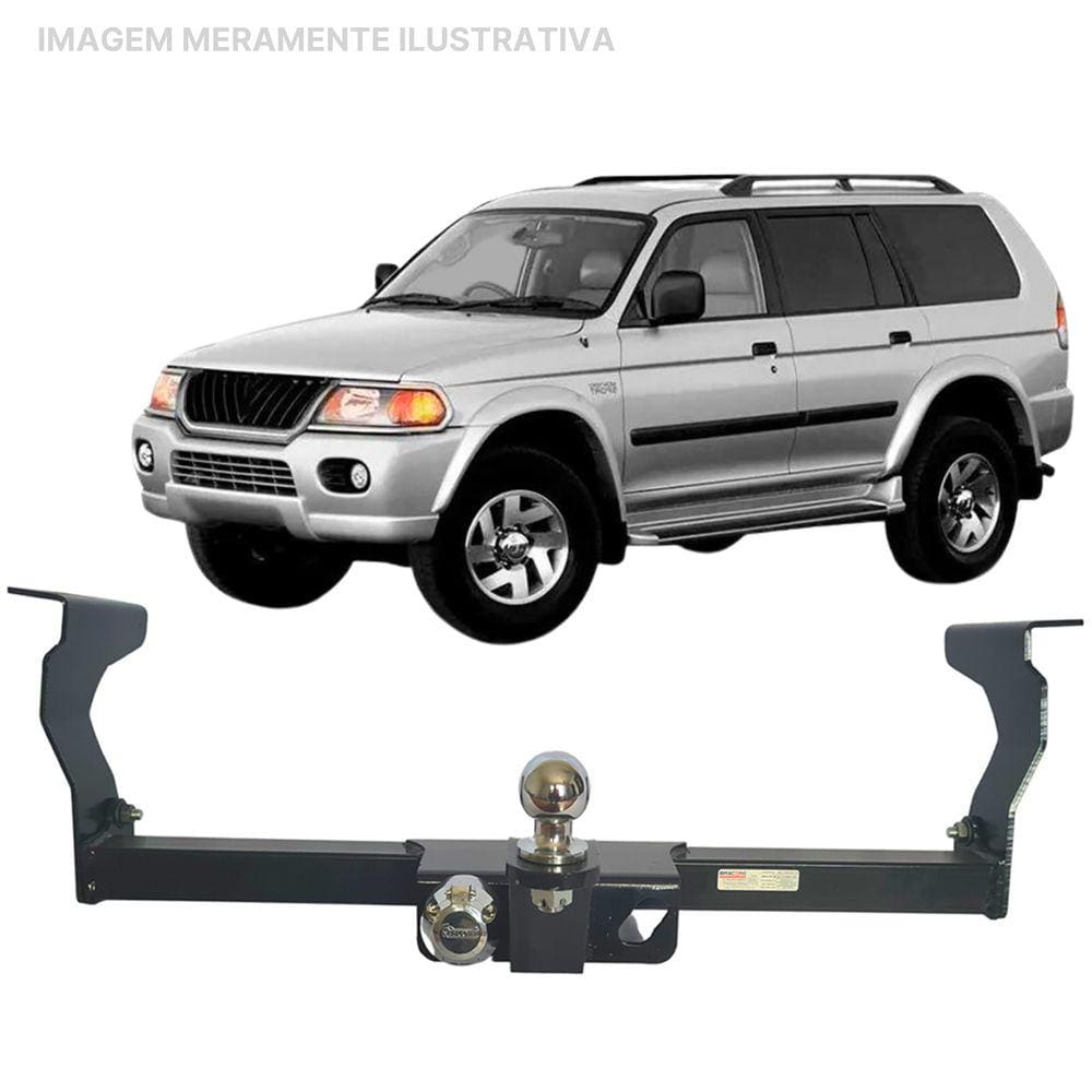 Engate Rabicho Removivel Pajero Sport 2000 a 2005 1500Kg