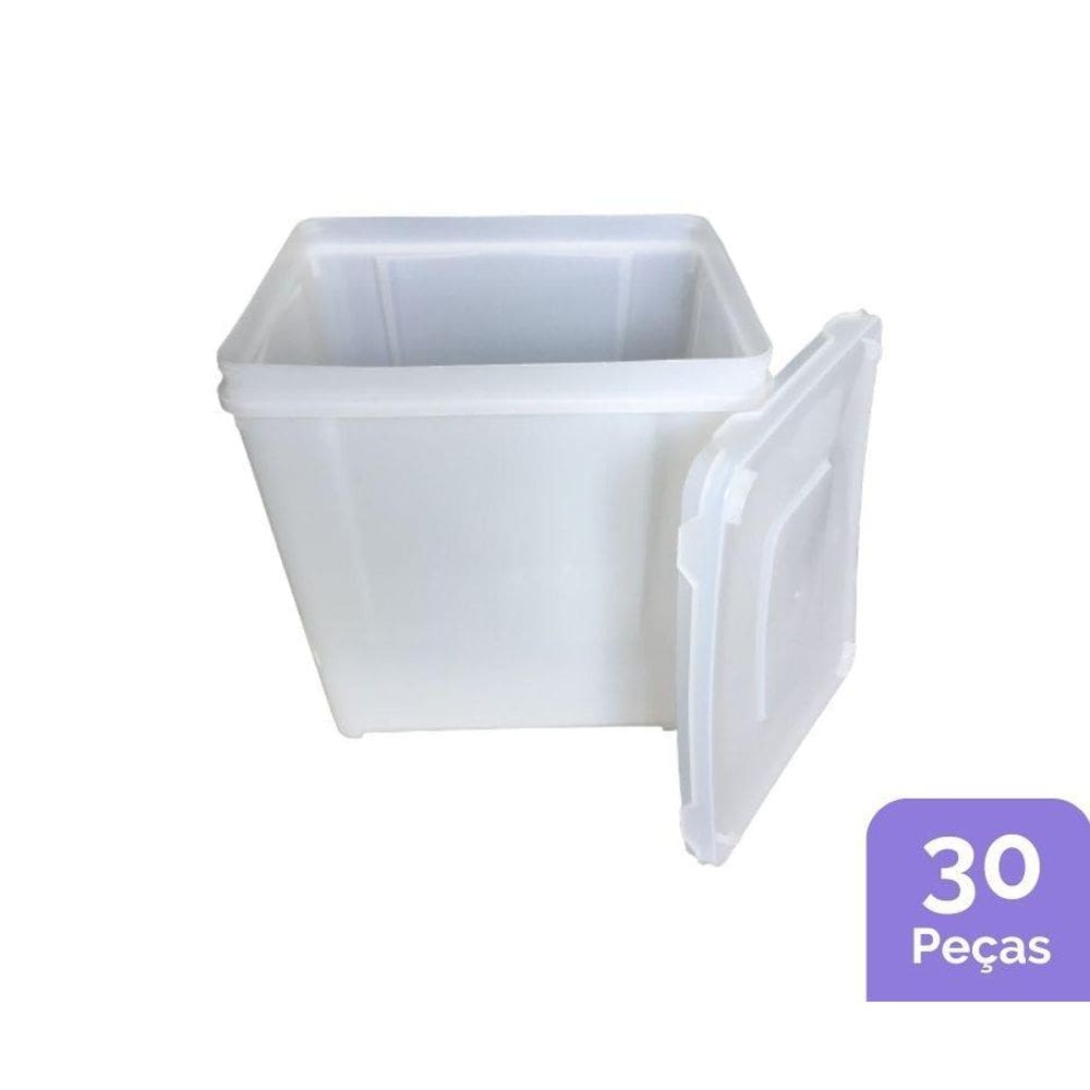 Pote Para Açaí Novo Atoxico Bpa Free - Kit 30 Peças