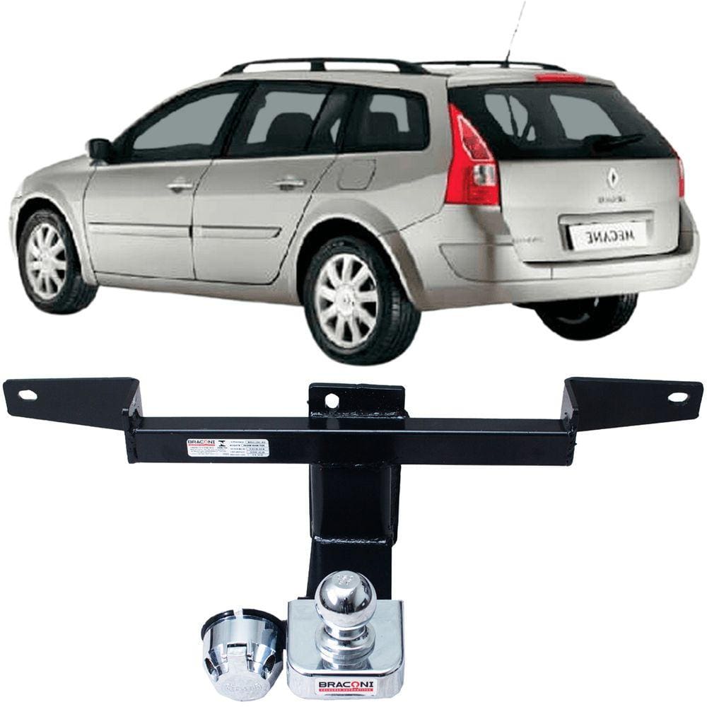 Engate Reboque Rabicho Fixo Megane Grand Tour 400Kg