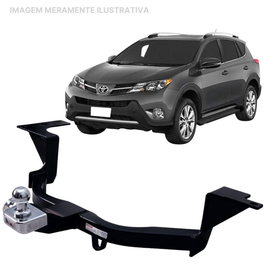 Engate Reboque Rabicho Fixo Rav4 2013 a 2017 600Kg