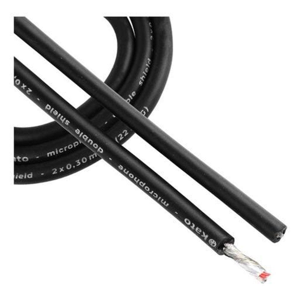 Cabo Microfone Stereo Balanceado Double Shield 2X0,30Mm