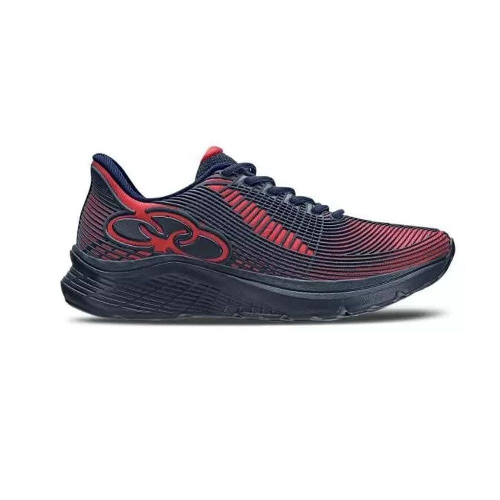 Tênis Olympikus Cyan Juvenil - Marinho/Vermelho