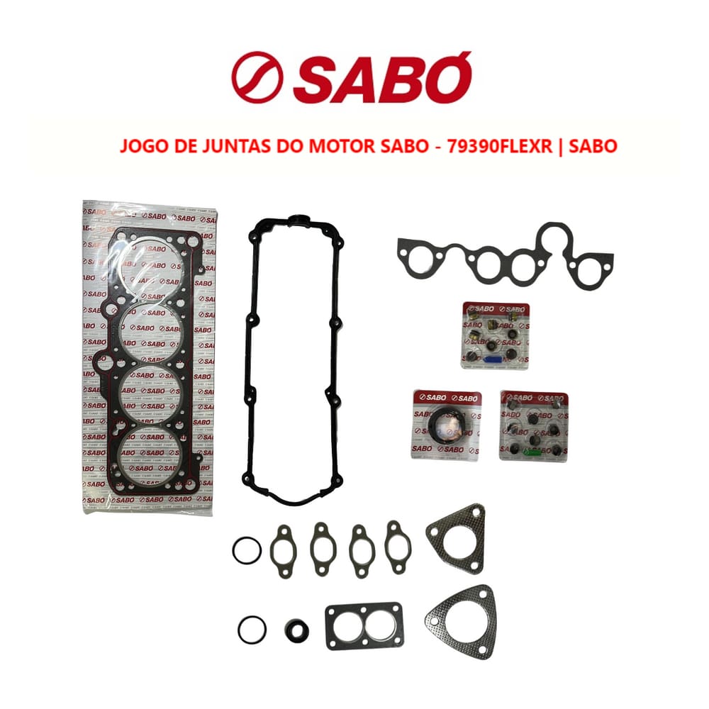 Jogo Superior Junta Motor Sabó Volkswagen Logus 1.8 8V 1995 A 1996