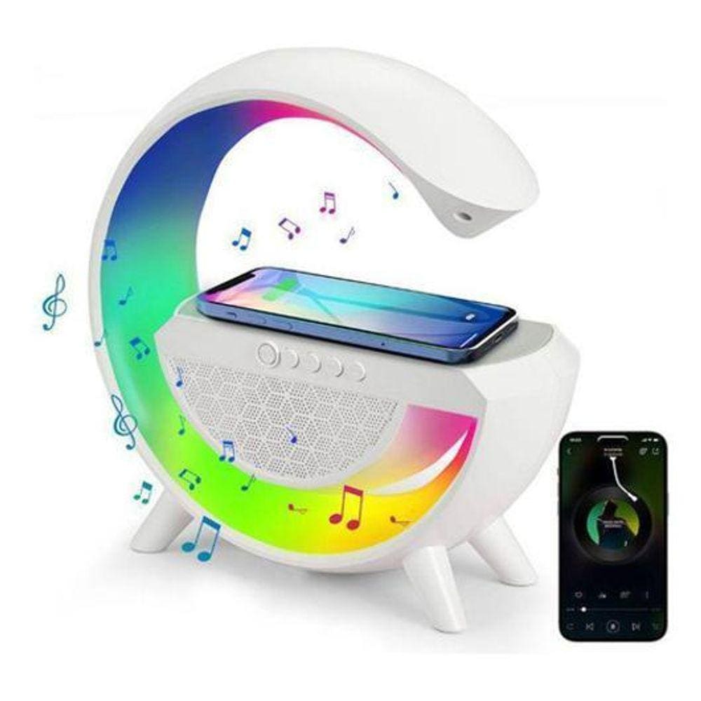 Luminária Caixa de Som G Speaker Smart Station