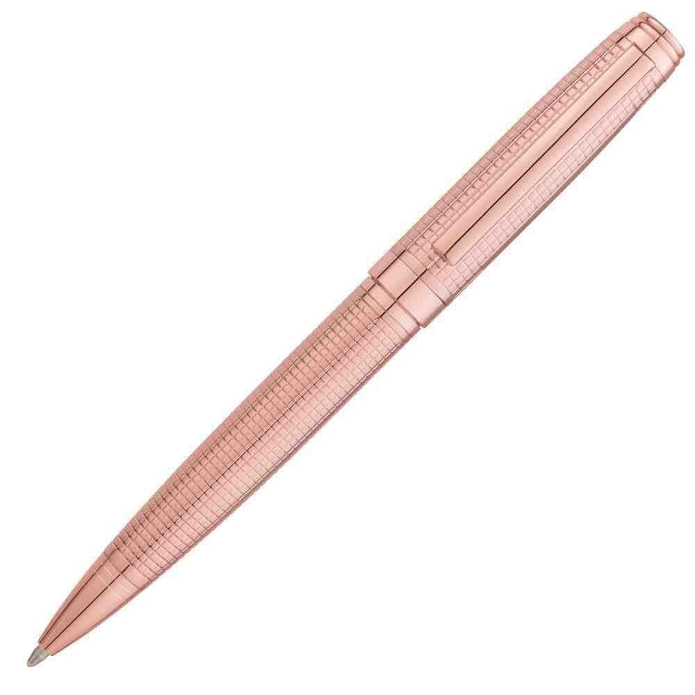 Caneta Crown Personalizada Supreme Ouro Rosa Esferográfica