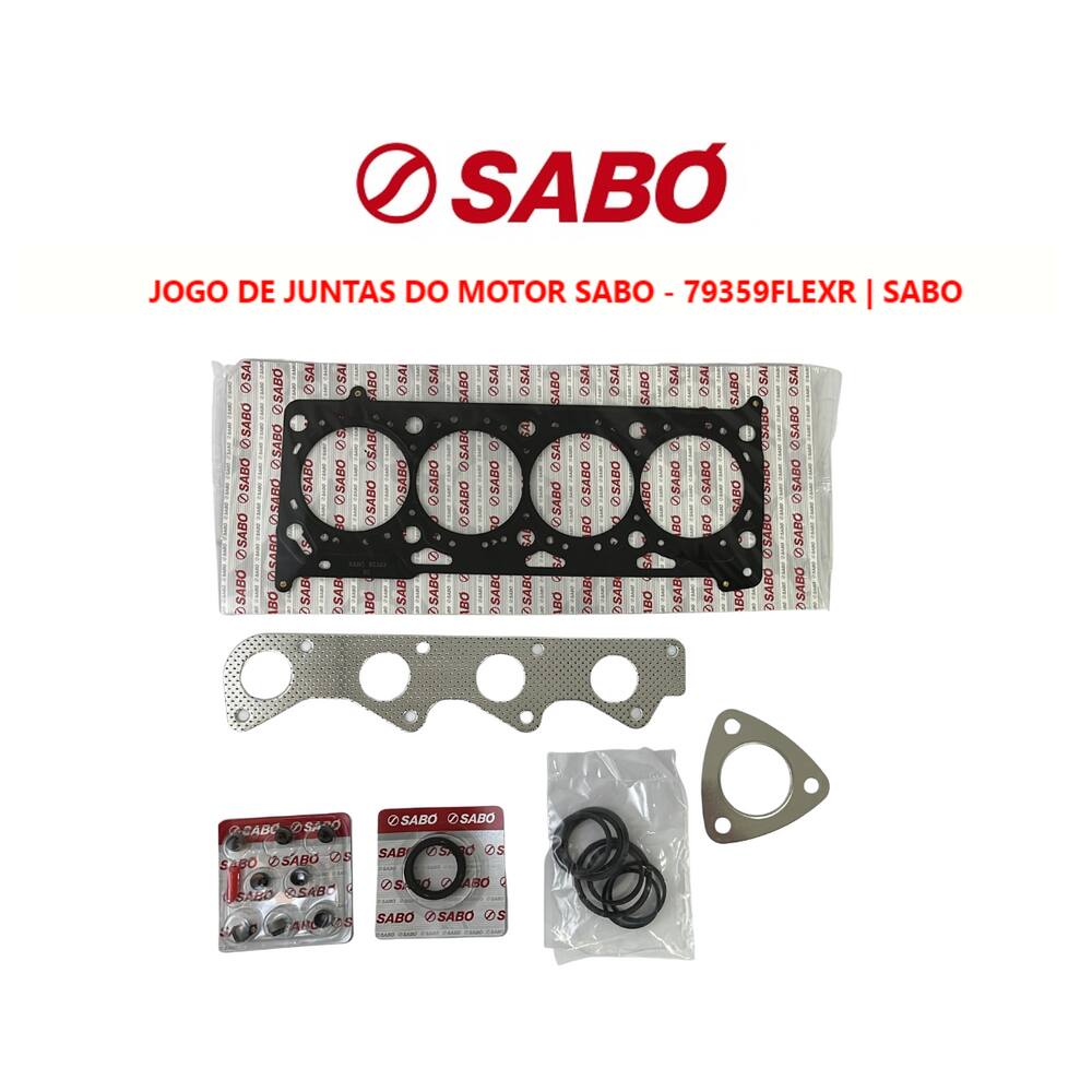 Junta Superior Motor Volkswagen Golf EA111 1.6 8V 2001 A 2007 Sabó