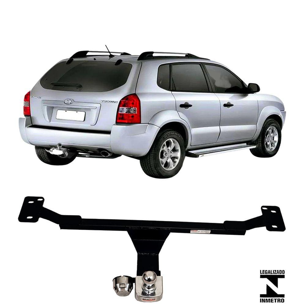 Engate Reboque Rabicho Fixo Tucson 2006 a 2016 600Kg