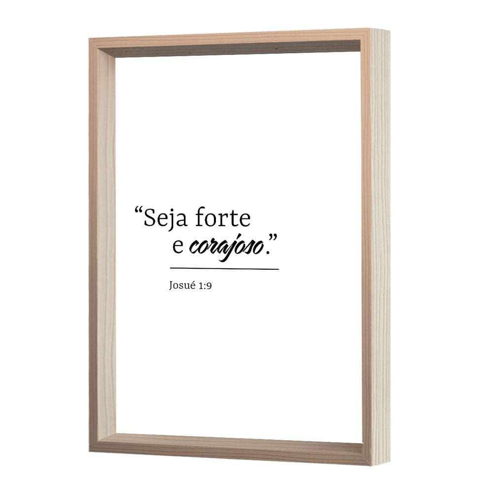 Quadro Decorativo Minimalista Frase Moderno Religioso Fé