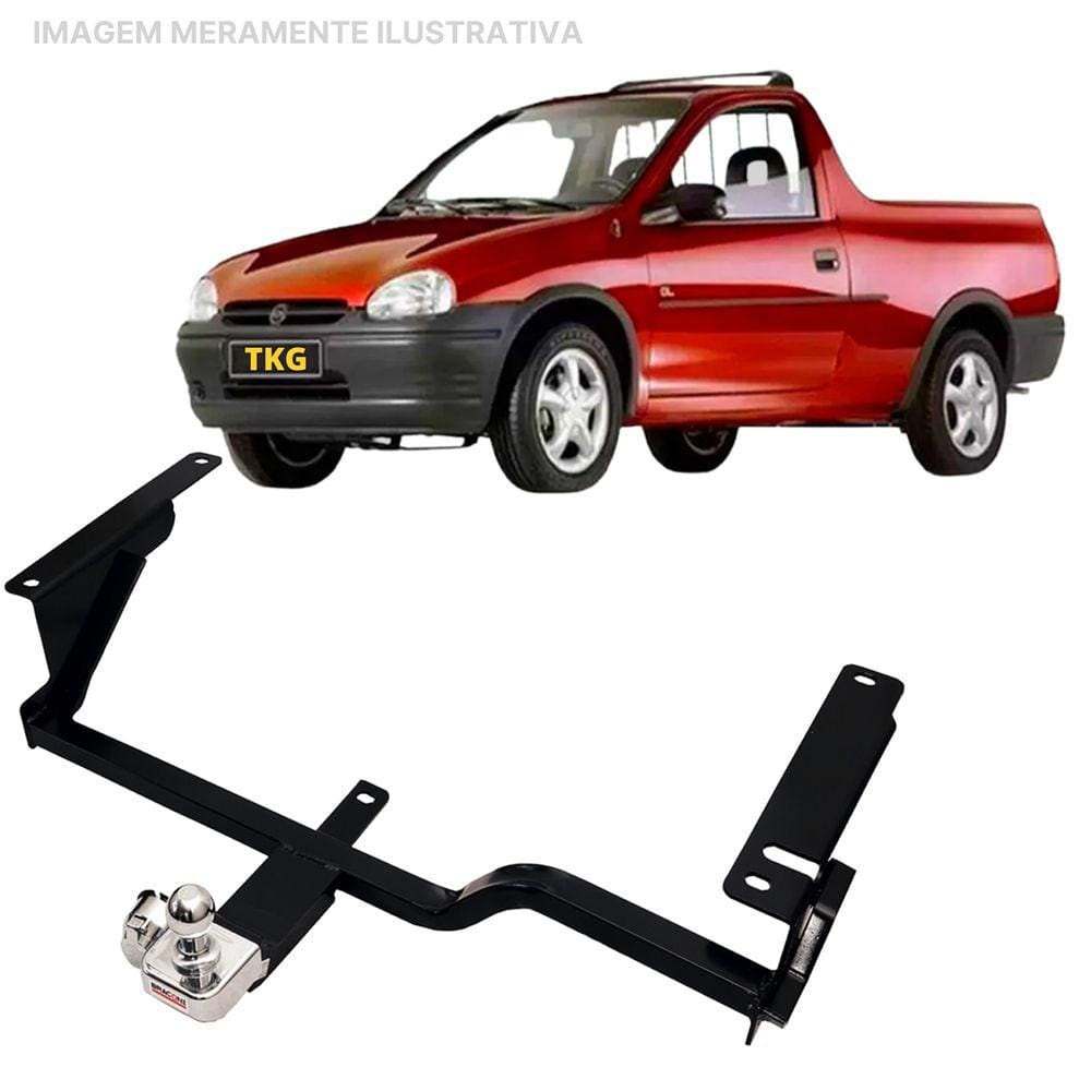 Engate Reboque Rabicho Fixo Corsa Pickup 450Kg