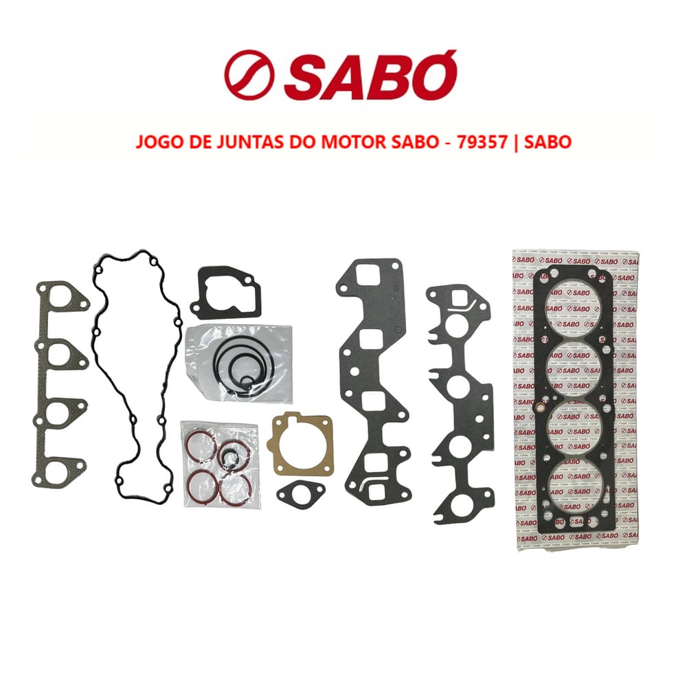 Jogo Junta Superior Motor Chevrolet Celta 1.4 L 8V Sohc L4 2003 A 2006 Sabó