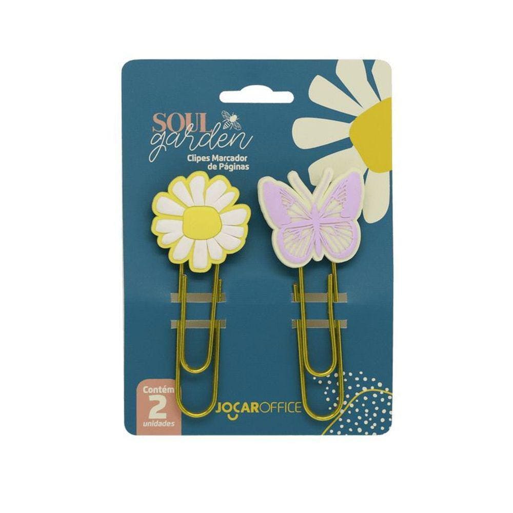 Clipes Soul Garden Margarida 7,5cm Jocar Office