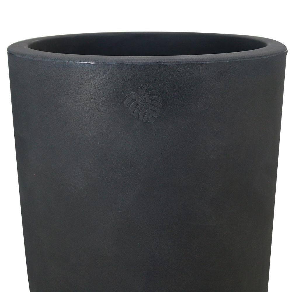Vaso Decô Alto 50 X 80 Cm Cor 18 - Antique Preto