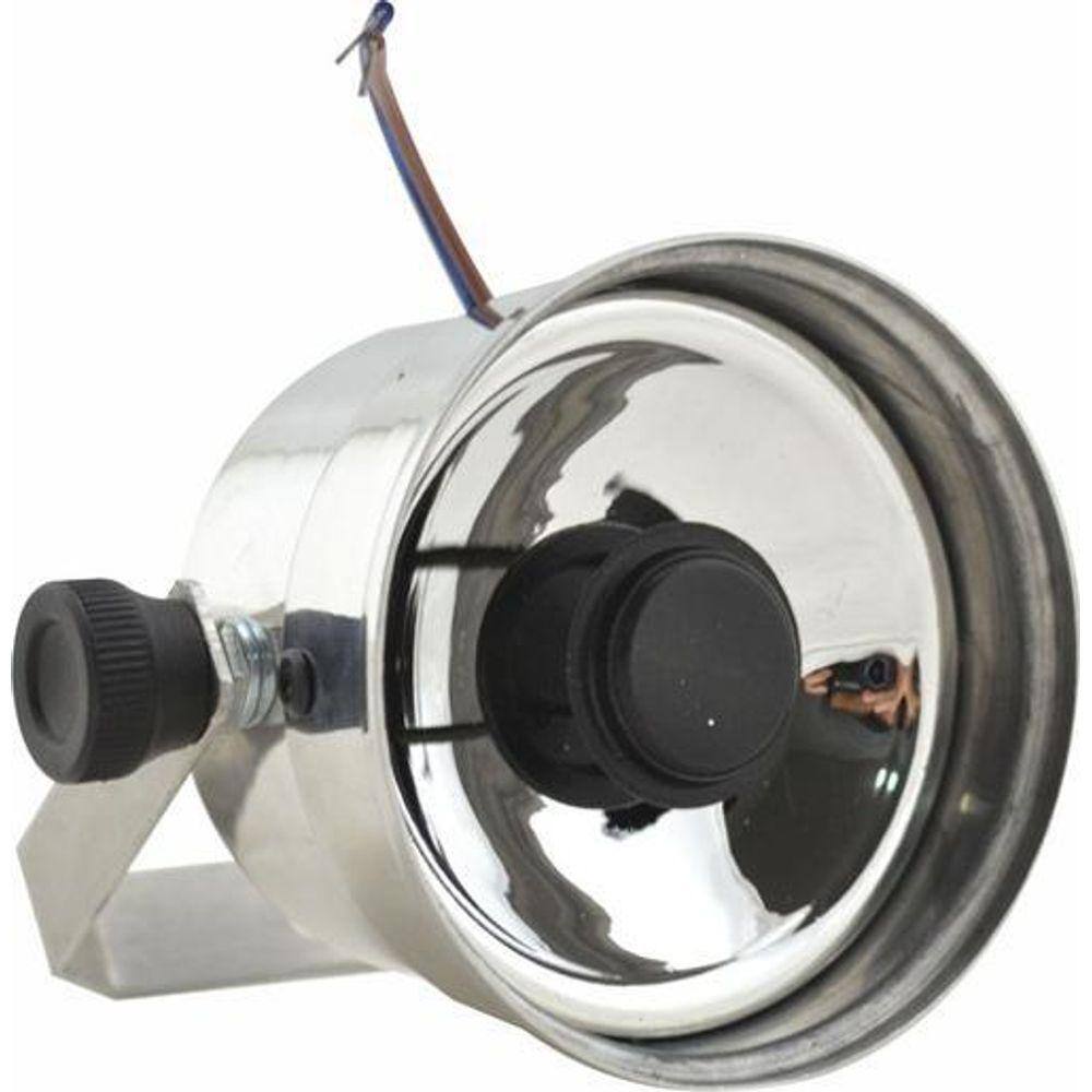 Refletor Tx Led 3W Branco Quente Refletor Polido Bivolt