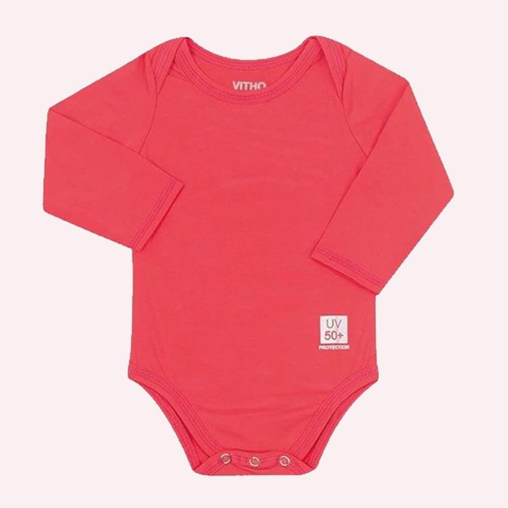Body UV Infantil Térmico Bebe Theo 50+ Laranja 1