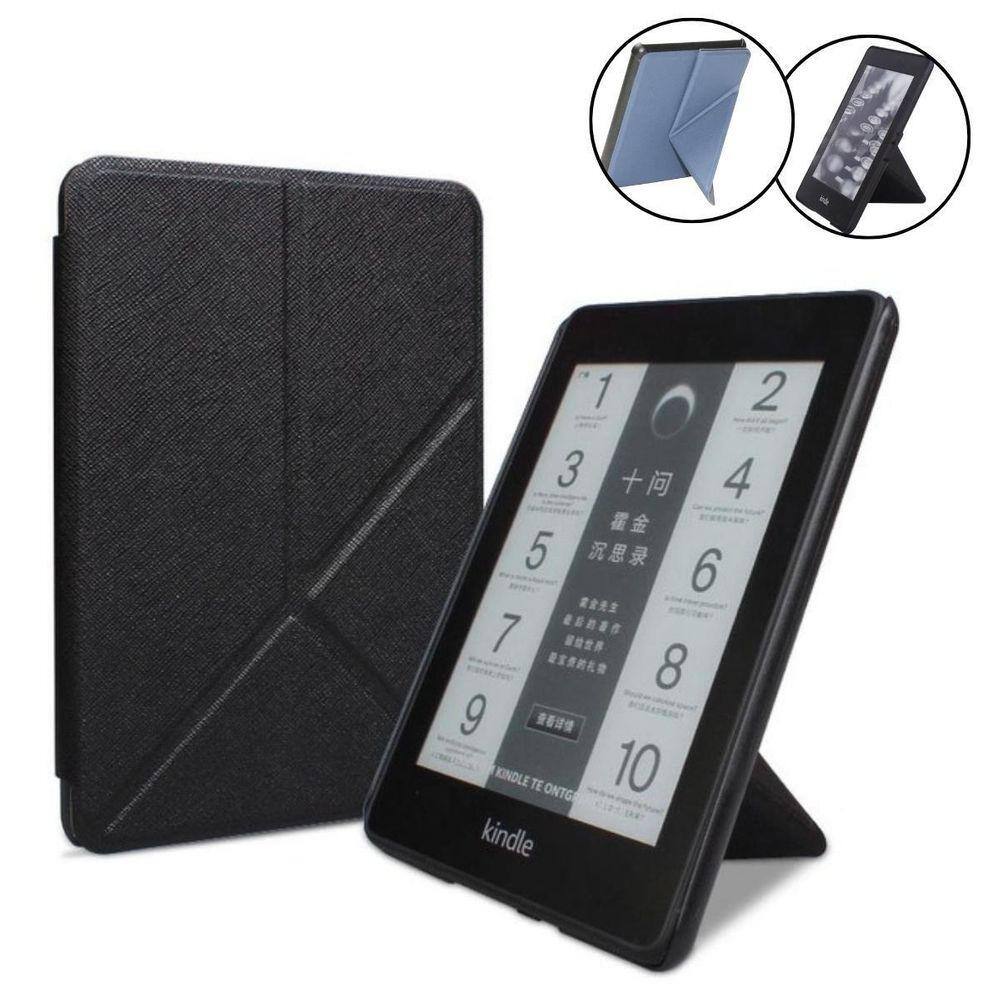 Capinha Origami Couro Magnética Para Kindle 11 Básico C2V2L3
