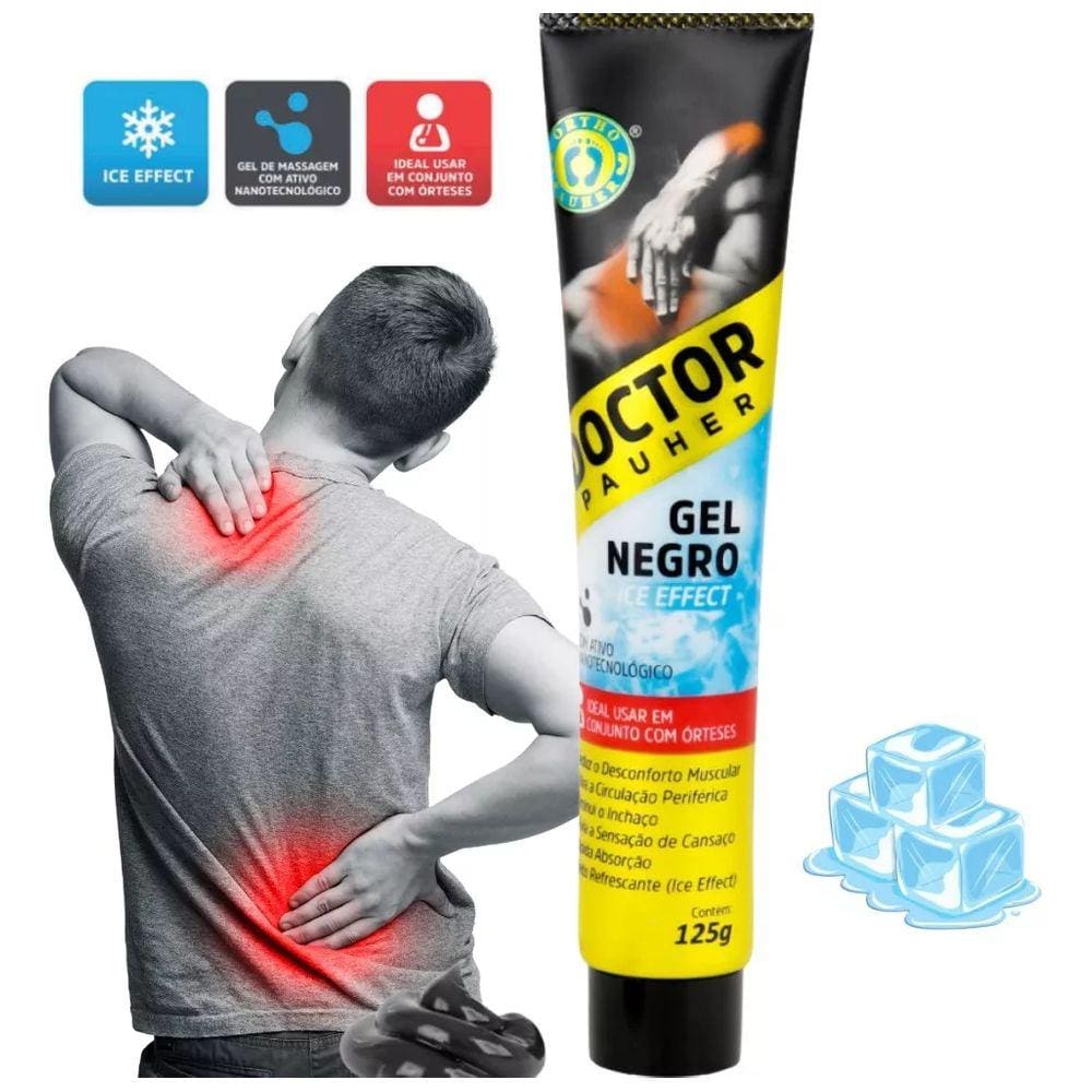 Gel Negro para massagem Doctor Pauher