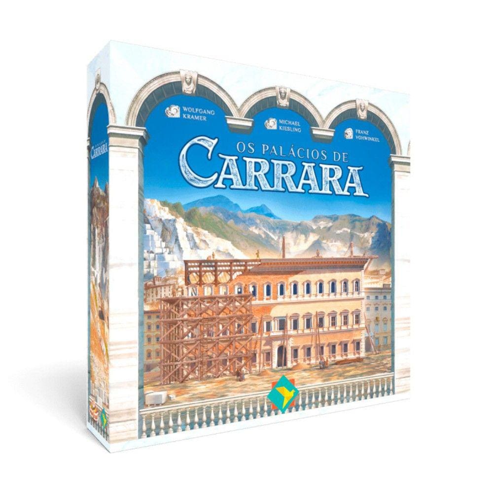 Os Palácios de Carrara Segunda Edição Jogo de Tabuleiro Ludofy