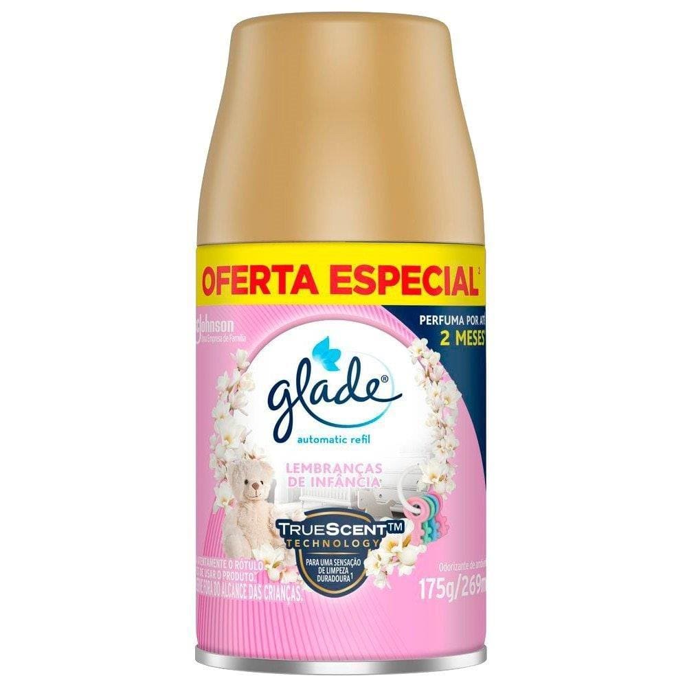 Purificador de Ar Glade Automatic Spray Lembrança de Infância Refil 269ml