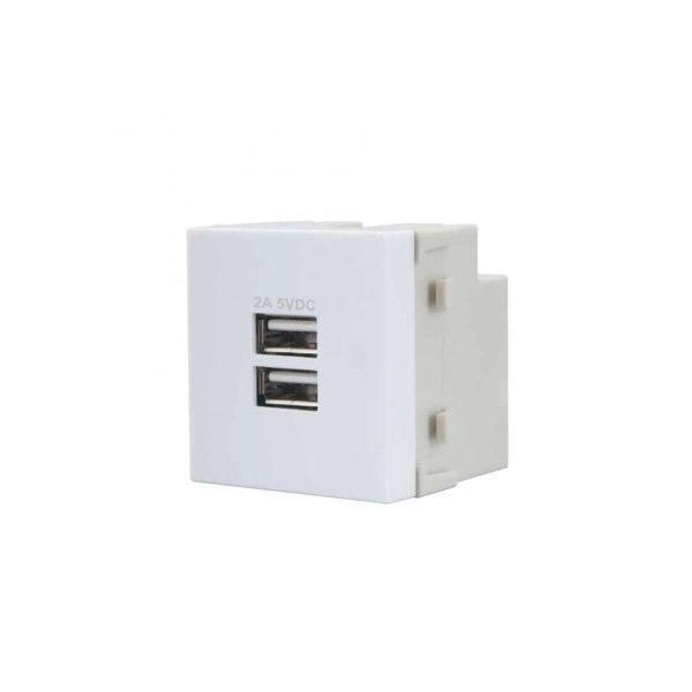 Modulo Tom Dupla Carregador Usb 2A Biv Br Infinit Margirius