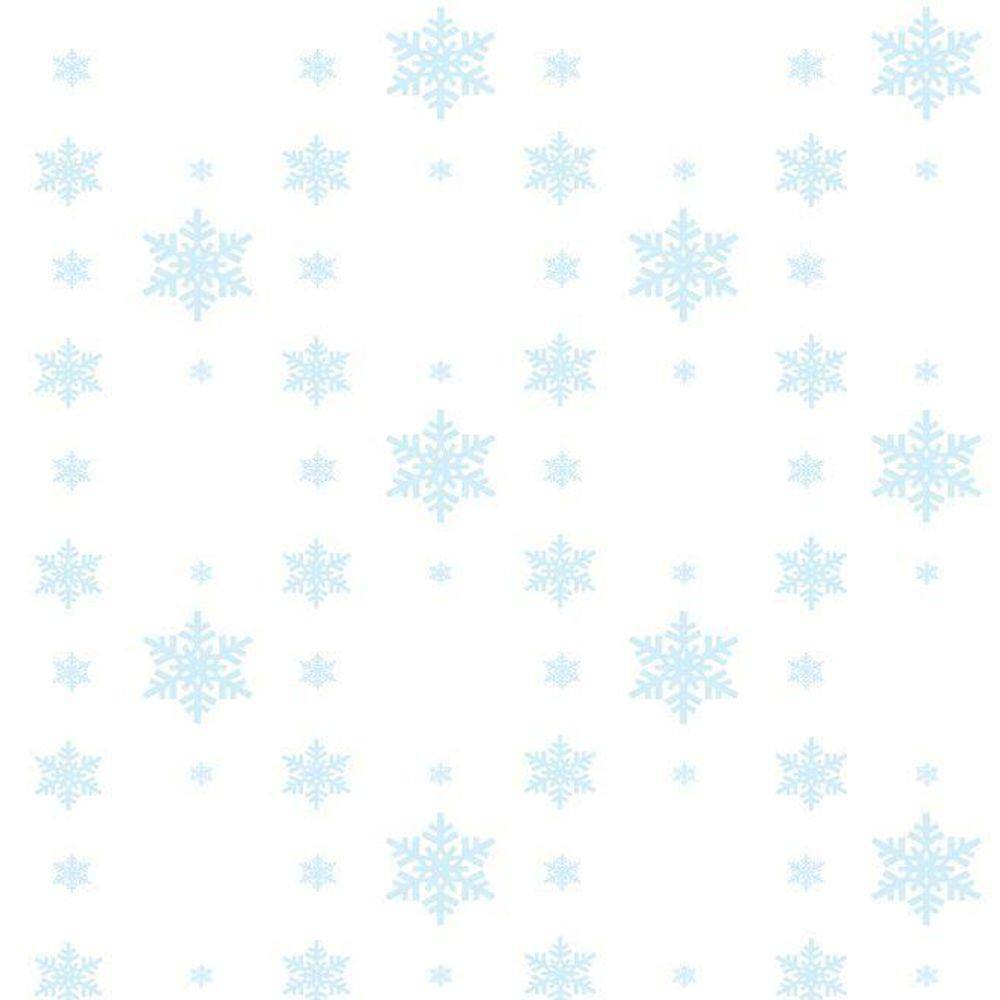 Kit 2 Rolos Papel De Parede Adesivo Inf Neve Branco 3,0M