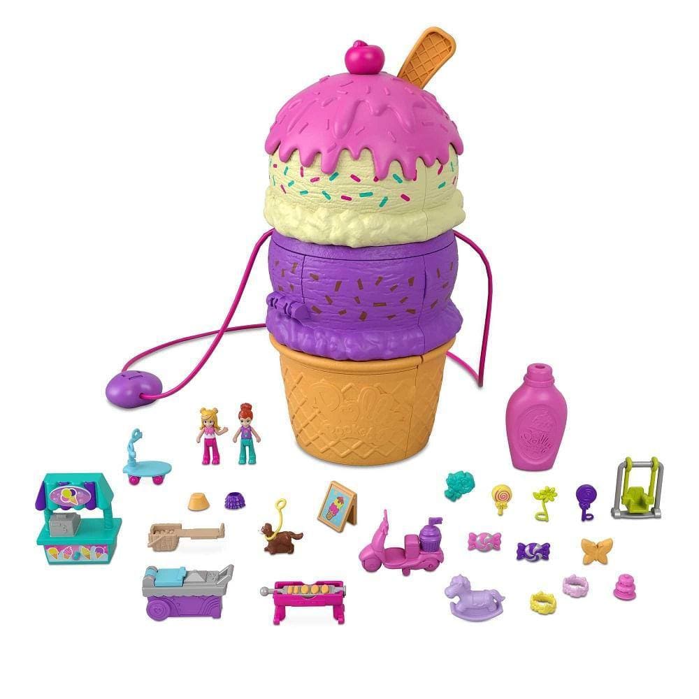 Polly Pocket Mega Casa de Surpresas, Mattel