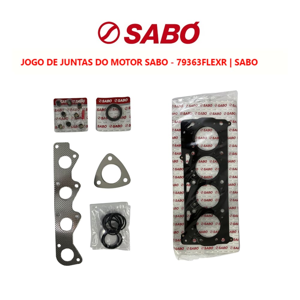 Junta Superior Motor Volkswagen Fox EA 111 1.0 L 8V 2003 A 2005 Sabó