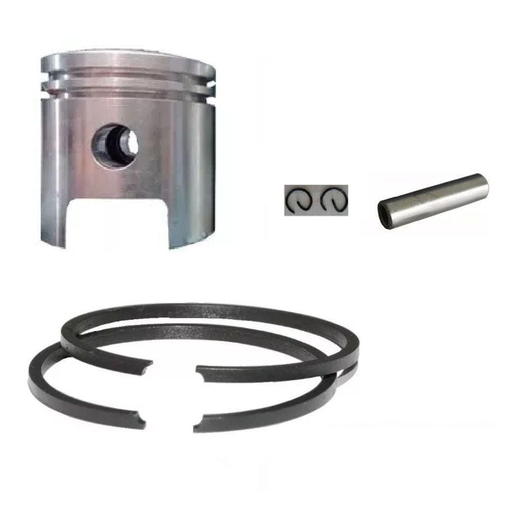 PISTAO BICICLETA MOTORIZADA 80CC COM ANEL BIELA baixa (47MM)