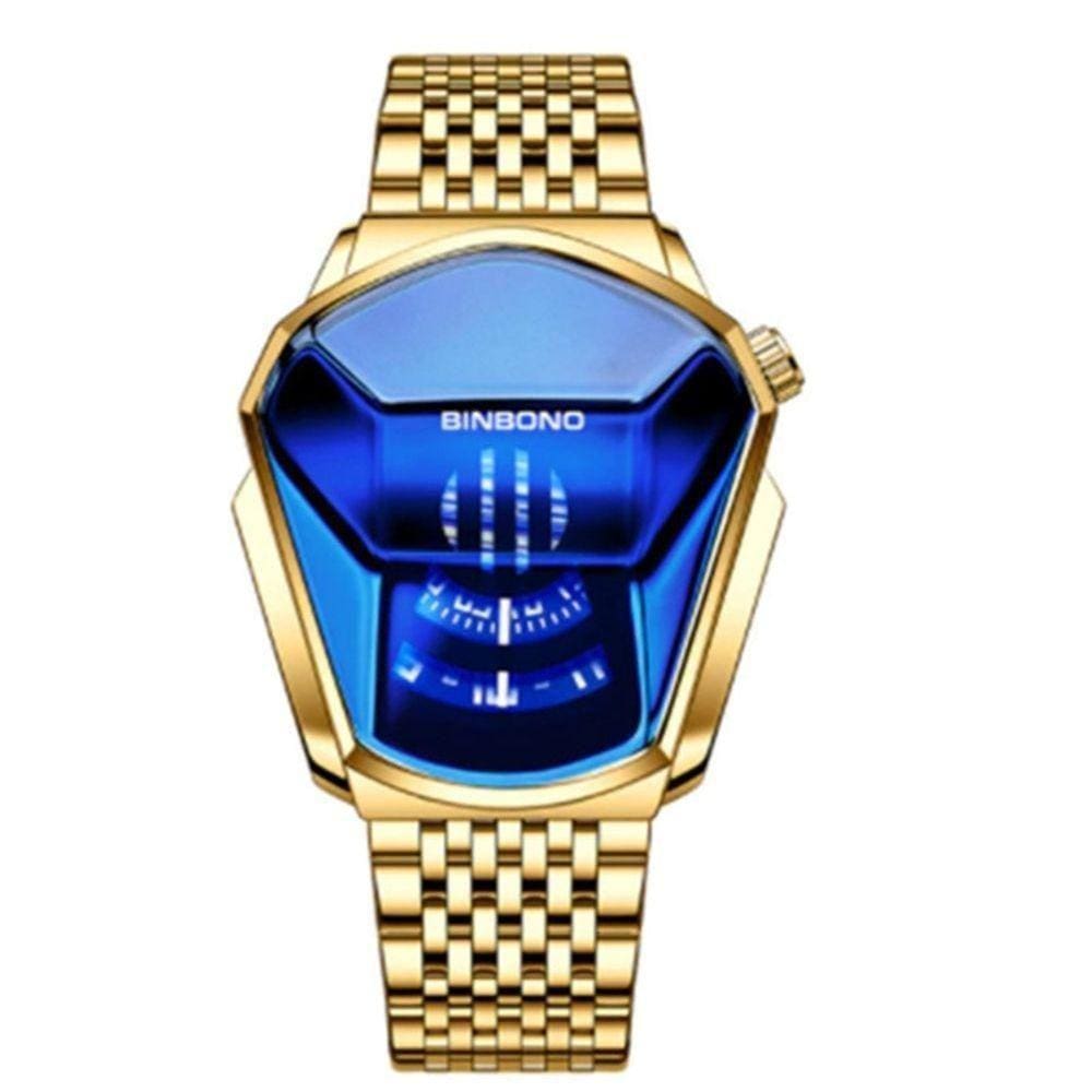 Relogio De Luxo Exclusivo Dourado Masculino