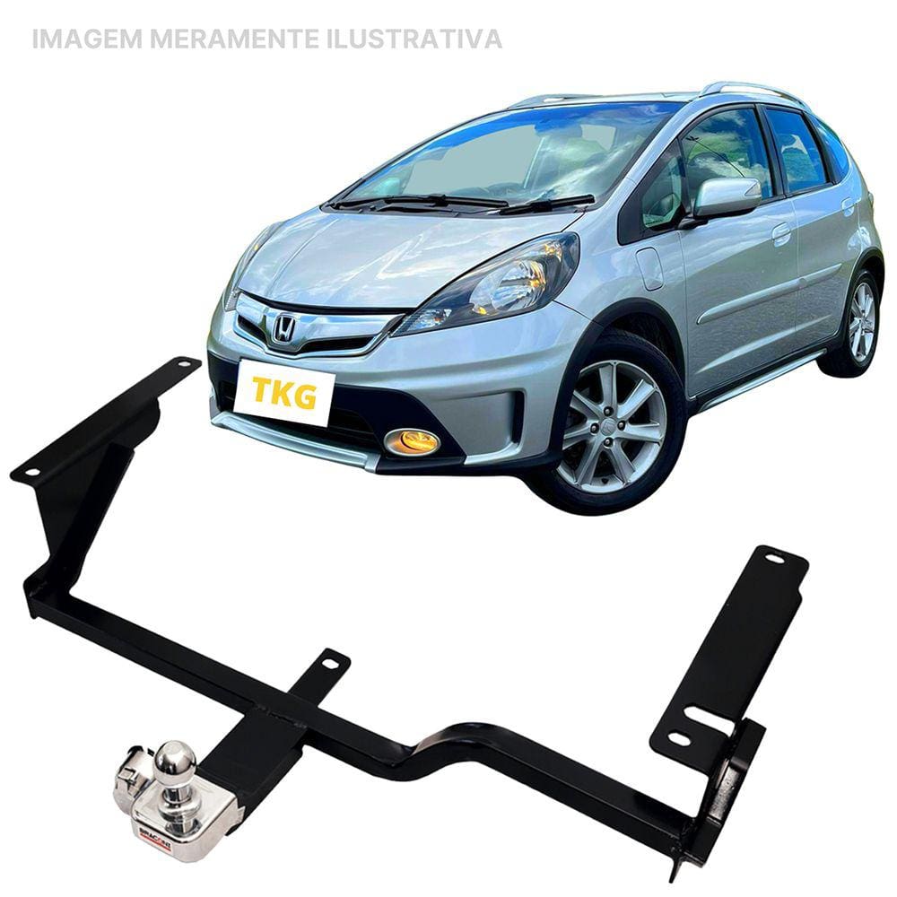 Engate Reboque Rabicho Fixo New Fit 2013 a 2014 400Kg