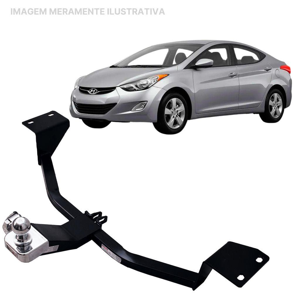 Engate Reboque Rabicho Fixo Elantra 2012 a 2016 500Kg