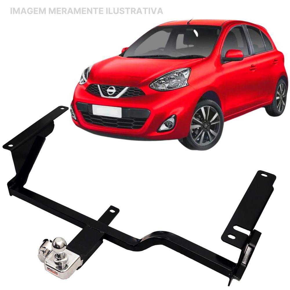 Engate Reboque Rabicho Fixo March 2015 a 2021 450Kg