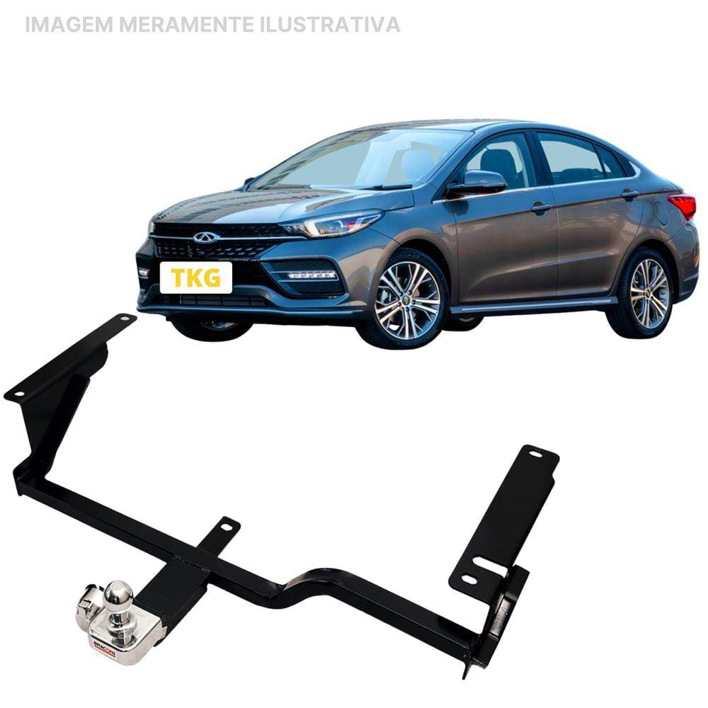 Engate Reboque Rabicho Fixo Arizzo 6 Sedan 2021 a 2023 450Kg