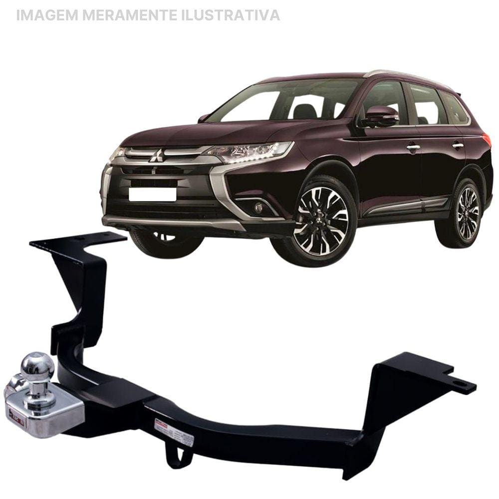 Engate Reboque Rabicho Fixo Outlander 2014 a 2020 800Kg