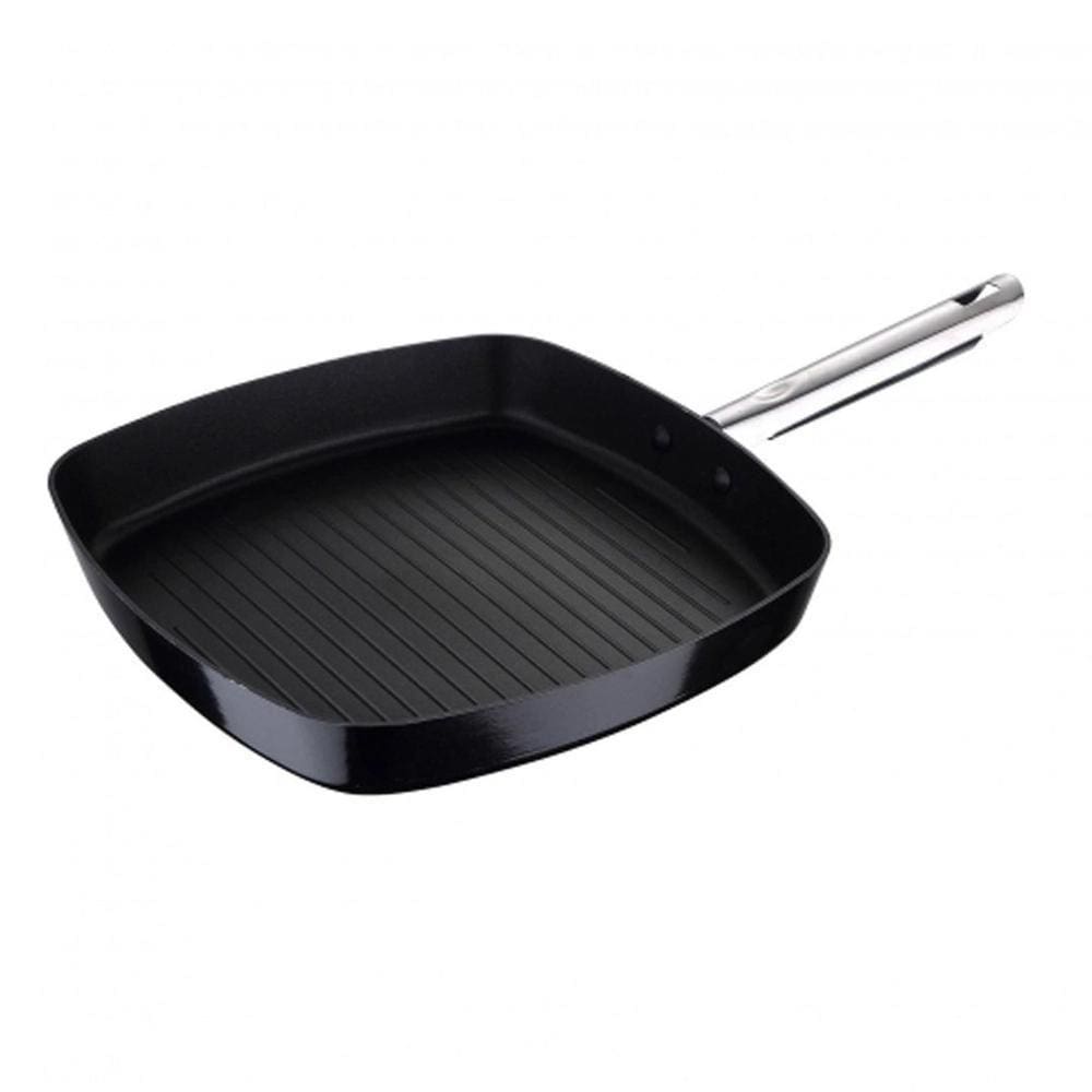 Grill Pixel Pro 28Cm 4,5Cm Alumínio Indução Bergner