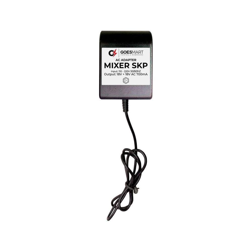 Fonte Mesa Som Skp Modelo Vz-8Fx Vz-6Fx 18V X2 700Mah Bivolt