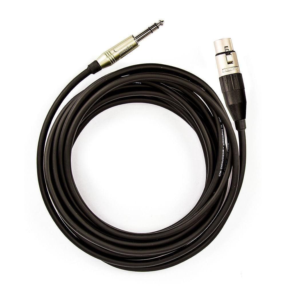 Cabo De Microfone P10 Estéreo Para Xlr Fêmea Amphenol 4M