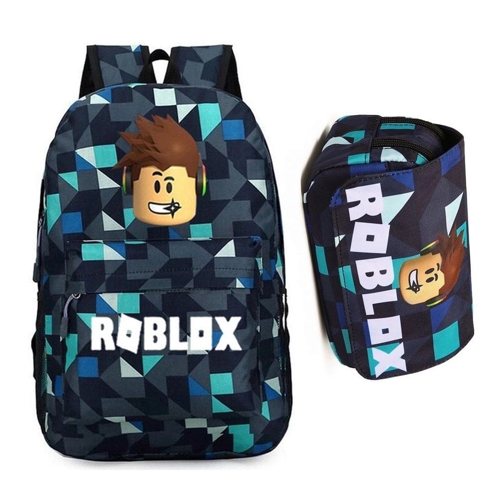 Mochila Escolar Bolsa Jogo Roblox Sandbox