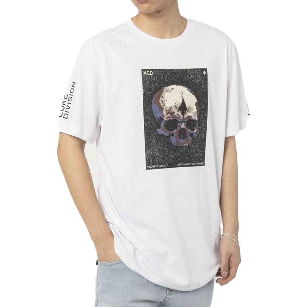 Camiseta MCD Calavera Originality SM24 Masculina Branco