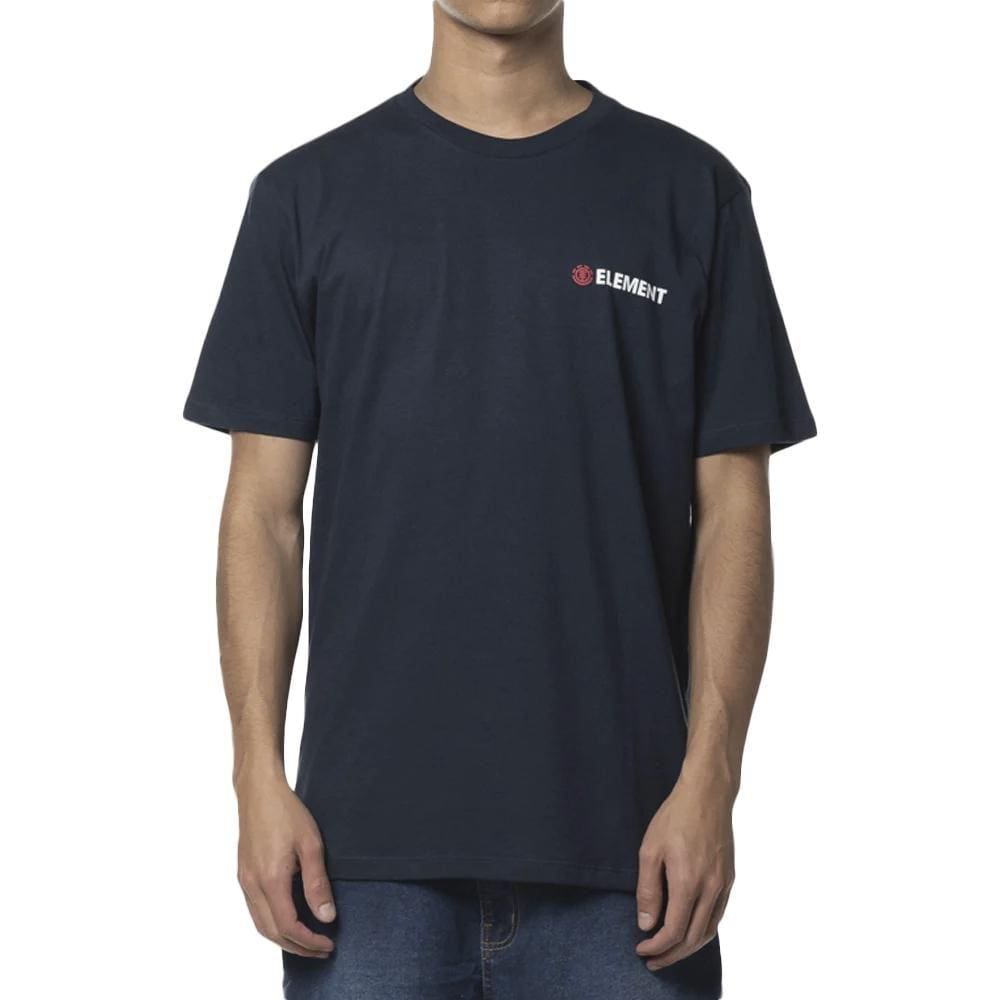 Camiseta Element Blazin Chest Color Plus Size SM24 Marinho