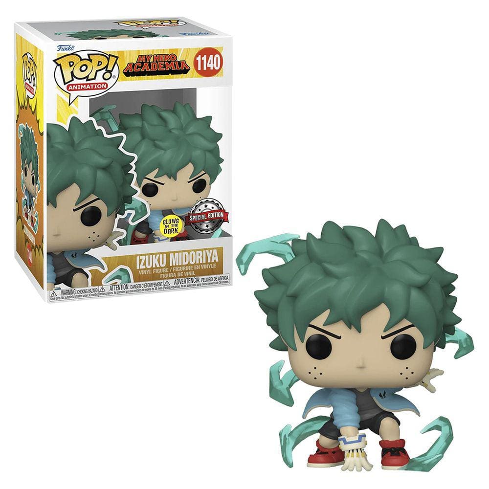 Funko Pop My Hero Izuku Midoriya Deku With In The Dark