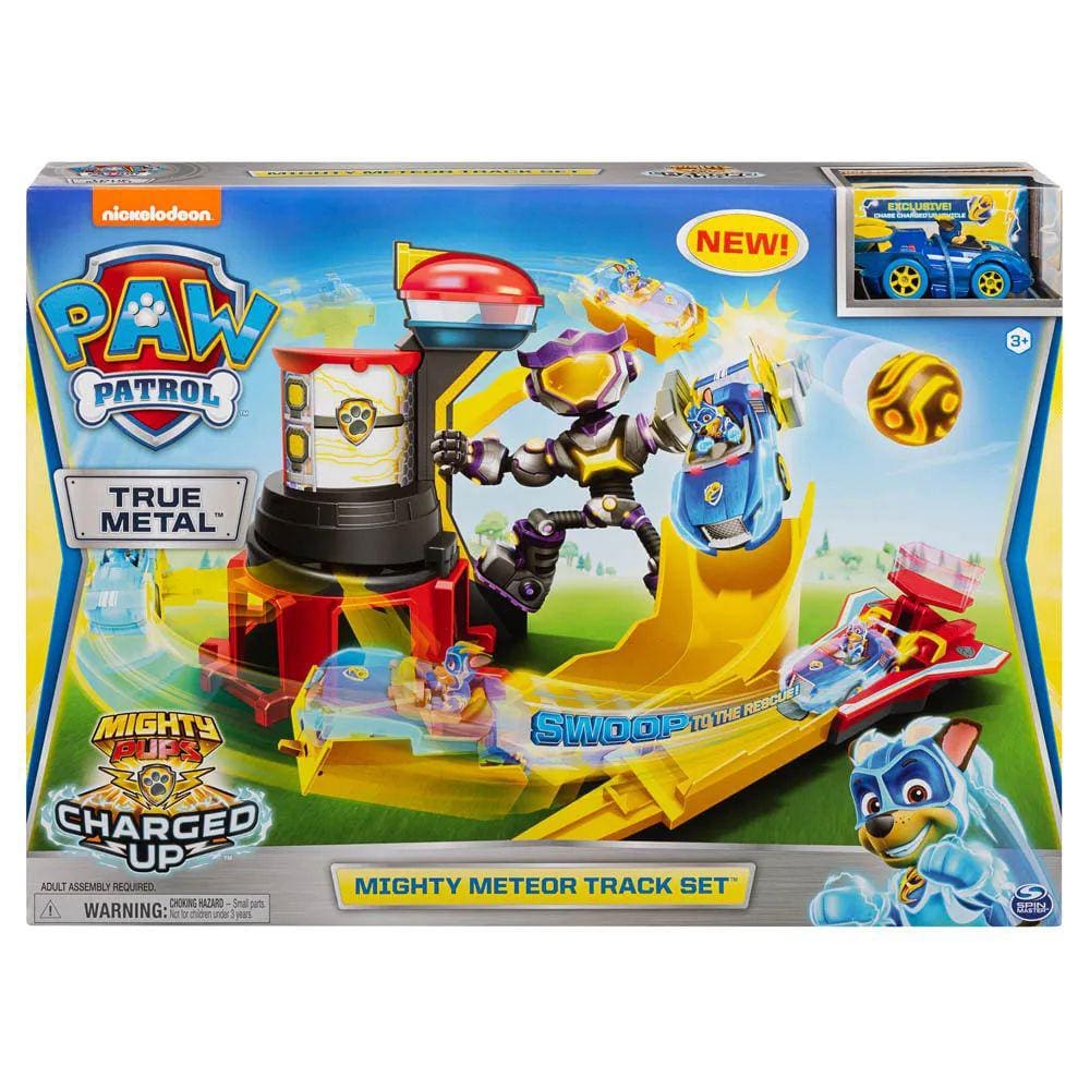 Patrulha Canina Ultimate Rescue Set Mighty Pups Charged Up Meteor - Sunny