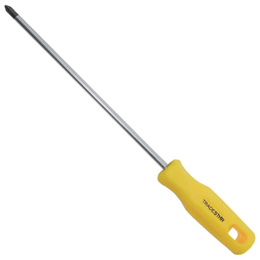 Chave Phillips 1/4x8\" Ponta Imantada/Magnetica Tradestar