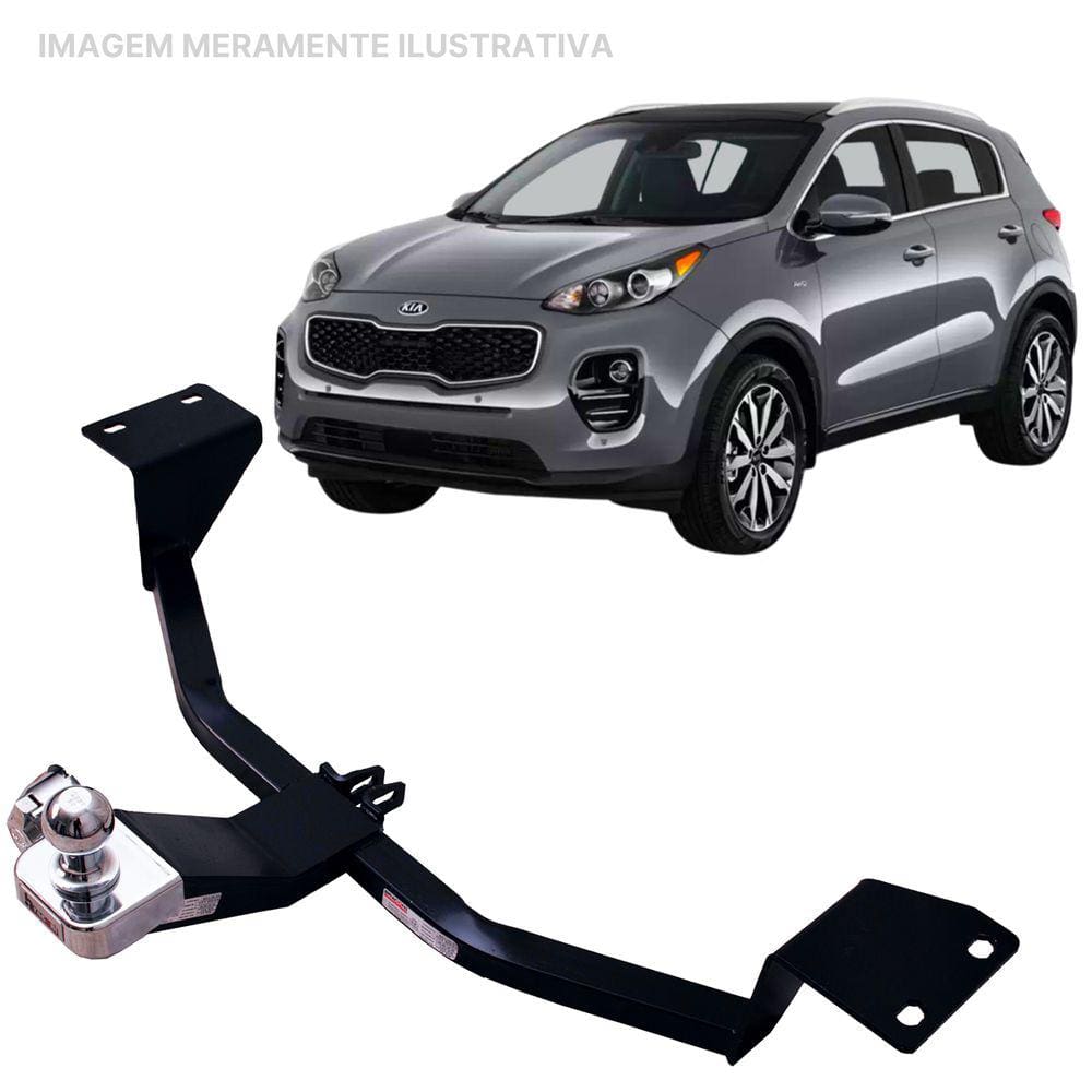 Engate Reboque Rabicho Fixo Sportage 2017 a 2020 600Kg